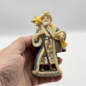 International Santa Claus Collection "Star Man" Poland 4 ½" Figurine 1992